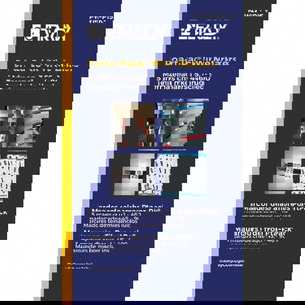 Electronic Label Makers; Type: Handheld Printer/Industrial Label Maker ; Label Maker Type: Thermal Transfer ; Print Color Capability: Single Color ; Power Source: Battery ; Connectivity: None ; Resolution: 203 dpi